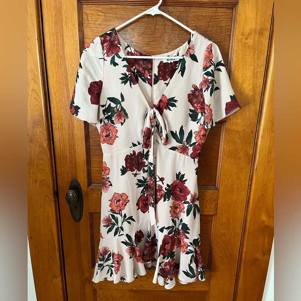 Floral pink BB Dakota mini sundress